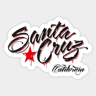 Santa Cruz Tattoo Sticker